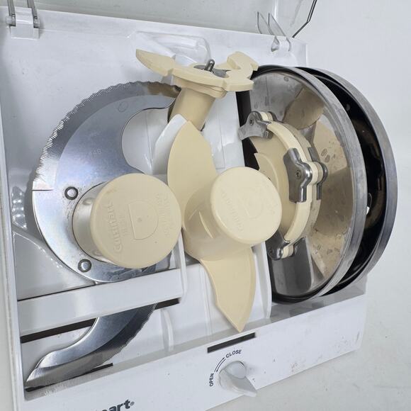 Cuisinart BDH-2 Food Processor‎ Case Safety Disc Blade Storage Holder - White - Picture 4 of 14